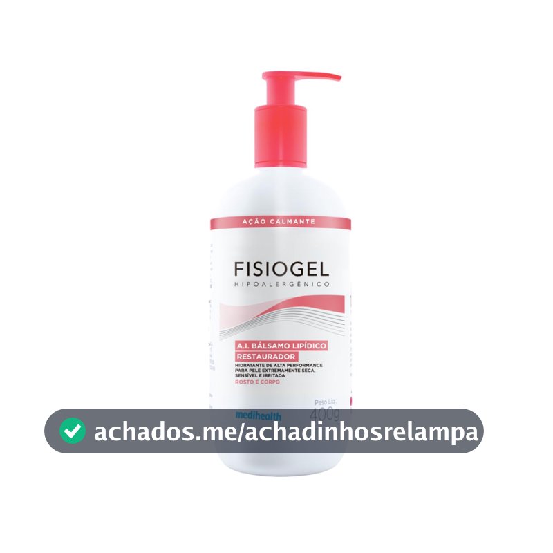 Bálsamo Lipid Fisiogel AI, 400g
