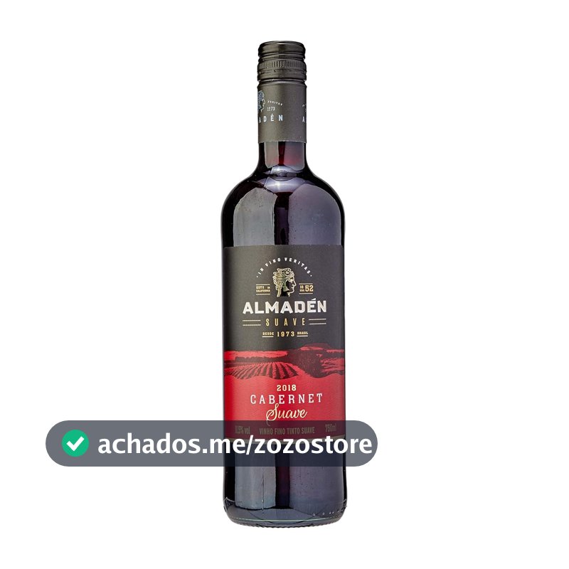 Almaden Vinho Cabernet Sauvgnon Tinto Suave 750Ml