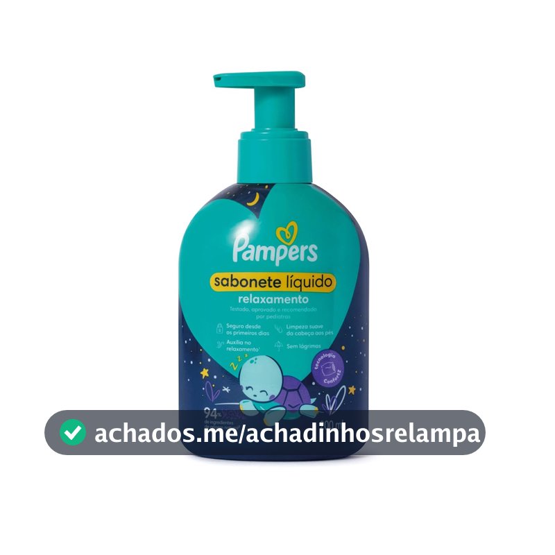 Pampers Sabonete Líquido Relaxamento 200ml