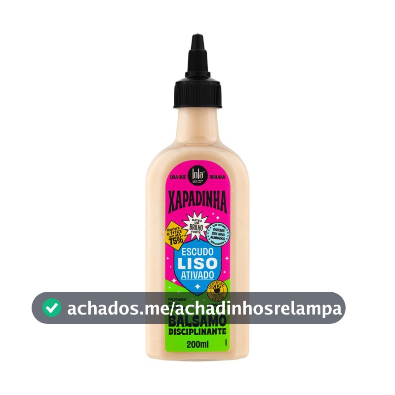 Xapadinha Leave In Bálsamo Disciplinante 200ml, Lola Cosmetics