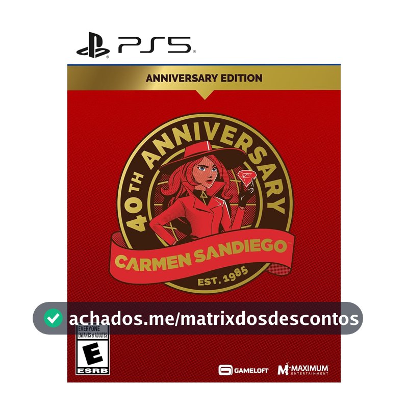 Carmen Sandiego 40th Anniversary Edition PS5