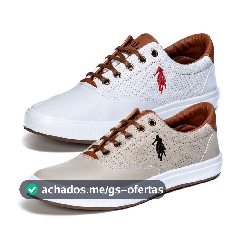 Combo 2 Tenis Masculino Polo Open