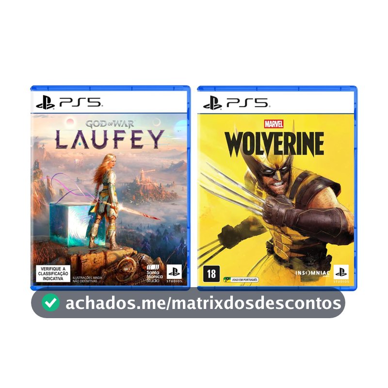 Bundle God of War Laufey + Marvel's Wolverine - PlayStation 5