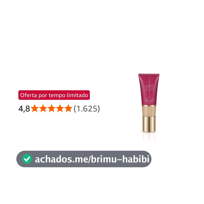 NIINA SECRETS BASE HIDRA GLOW COR 05 30ml