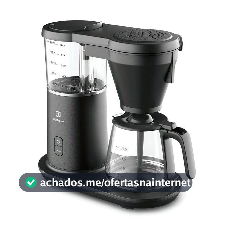 Cafeteira Elétrica Electrolux inox filtro permanente removivel capacidade 1,25L 31 xicaras função aroma desligamento automatico CMP70 220v