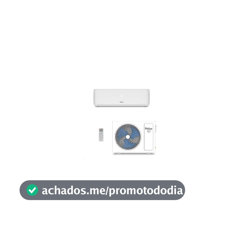 Ar-Condicionado Split HW Philco PAC24FI 24.000 BTUs R-32 Só Frio 220V