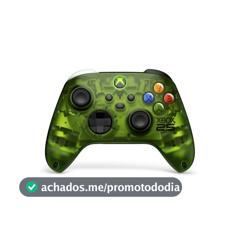 Controle sem fio XBOX - X25 Edição Especial de 25 anos - XBOX Series X/S, XBOX One, PCs, TVs, mobile