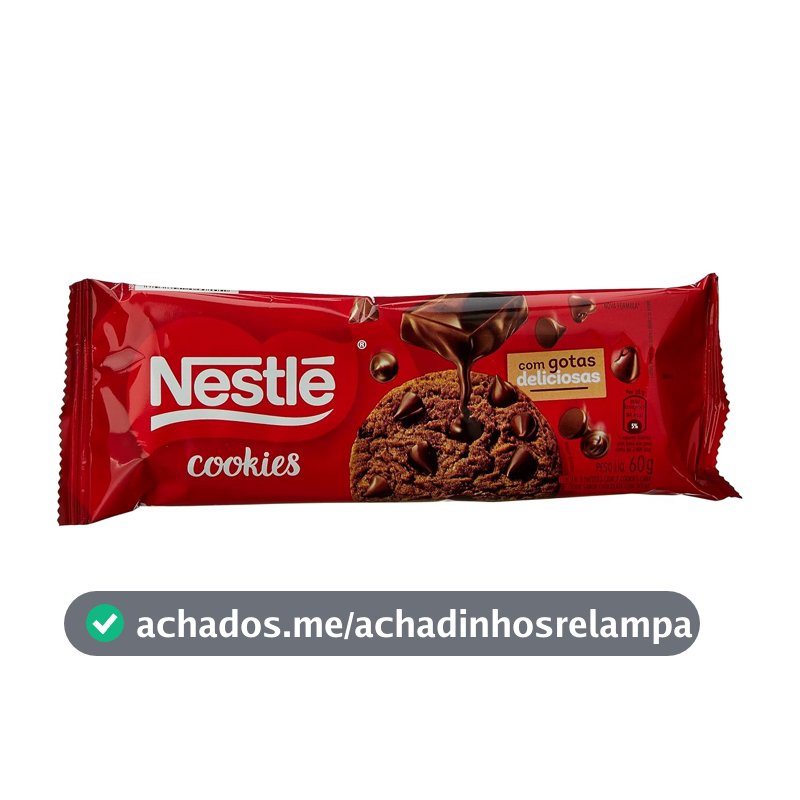 Nestlé Cookie Gotas De Chocolate Classic 60G