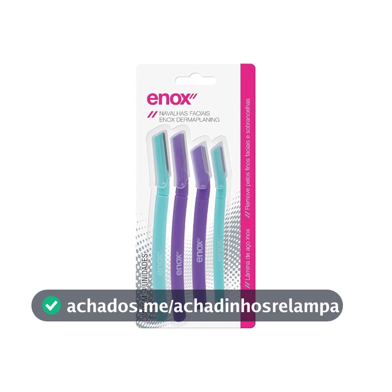 ENOX NAVALHA FACIAL DERMAPLANING (4 UNID.)