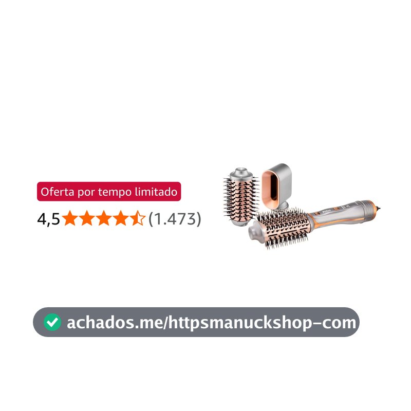 Philco Escova Secadora PES19SG 3 acessórios 1300W