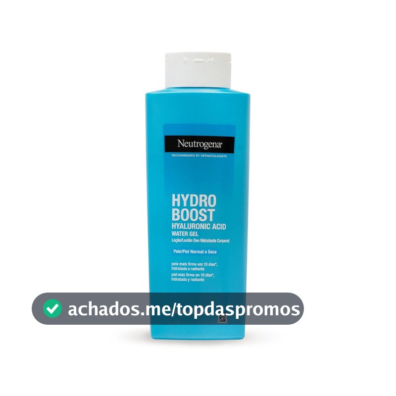 Hidratante Corporal em Gel Neutrogena Hydro Boost, Sem Perfume, 400ml