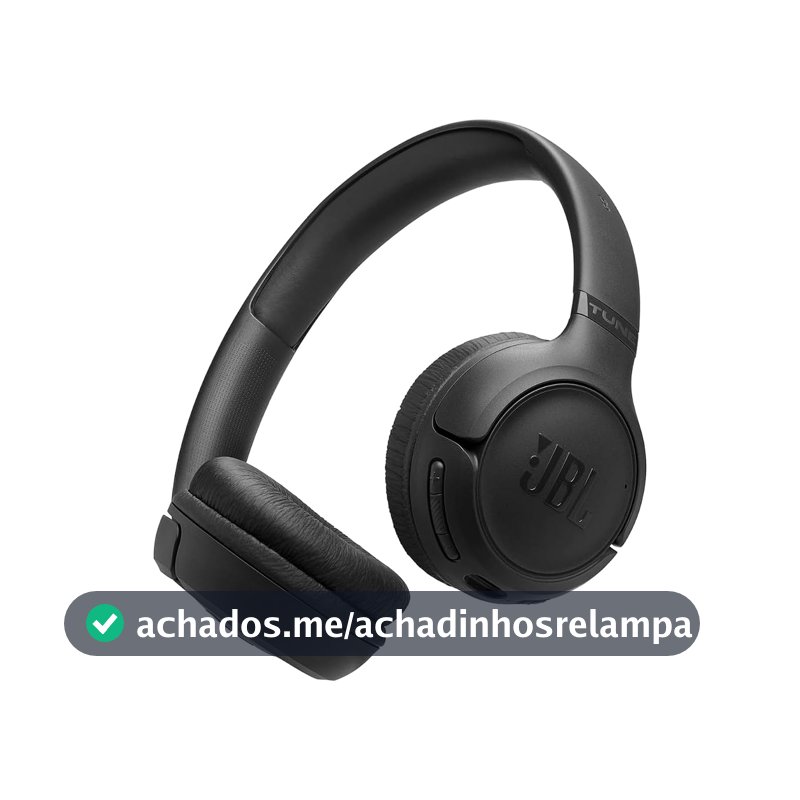 JBL, Fone de Ouvido Bluetooth Over-Ear, Tune 530BT, Sem Fio, Até 76 Horas de Bateria - Preto