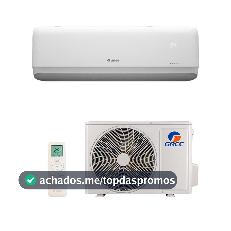 Ar condicionado Split Hi Wall Gree G-Side Auto Inverter 12.000 Btus Frio 220V R-32