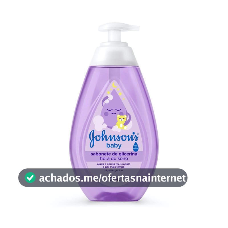 Sabonete Líquido Johnson's Baby Hora do Sono, Lavanda, 400ml
