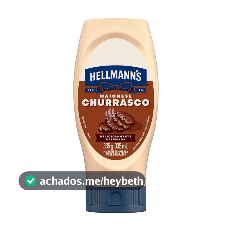 Hellmann's Maionese Defumada Churrasco 335 G