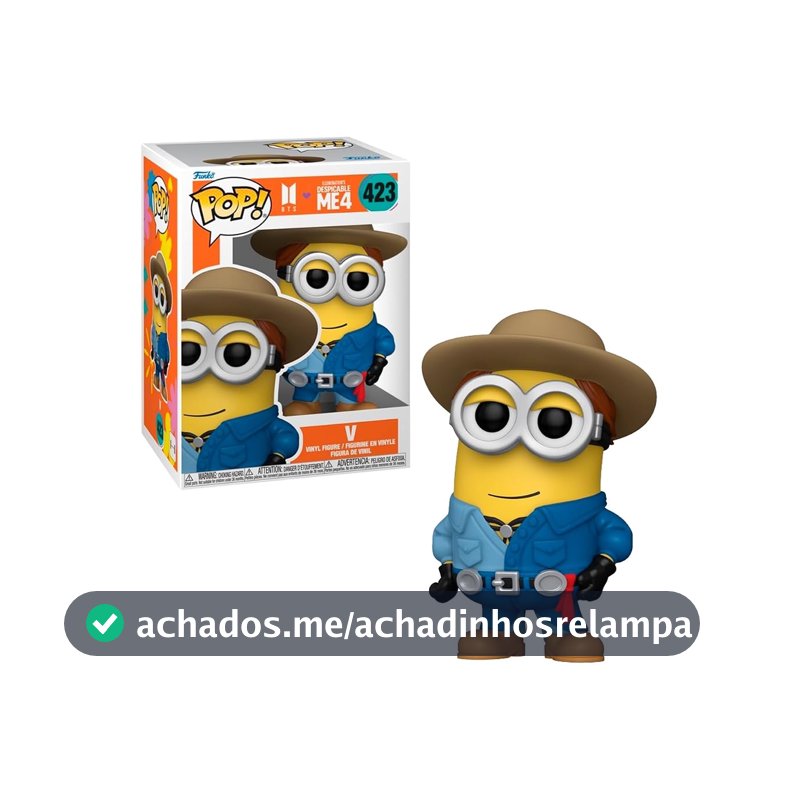 Candide, Boneco, Funko POP! V, Rocks BTS X Meu Malvado Favorito