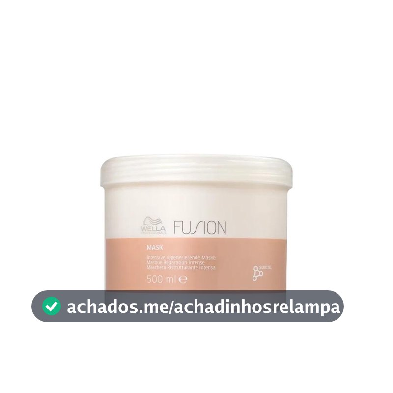 Máscara de Tratamento Capilar Fusion Wella Professionals 500ml