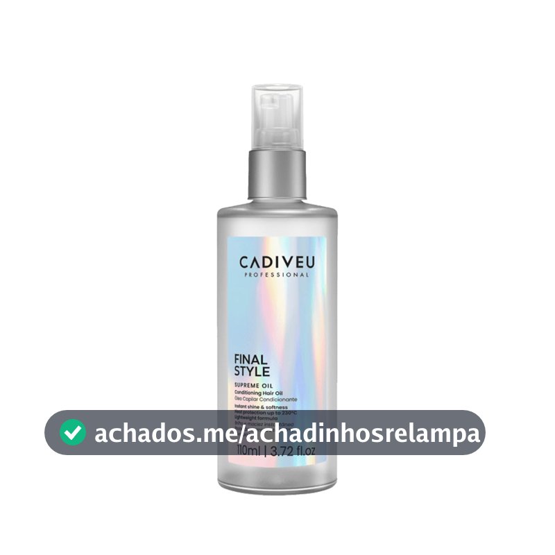 Cadiveu Professional Final Style Supreme Oil - Óleo Capilar 110ml