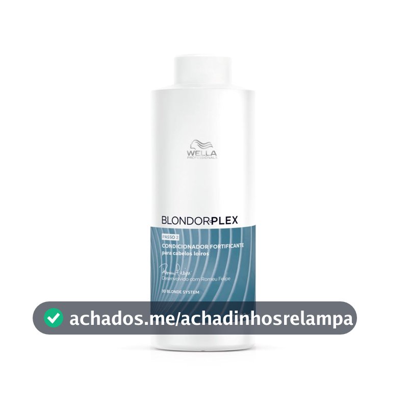 Condicionador Fortificante Blondorplex, Wella Professionals 1000ml