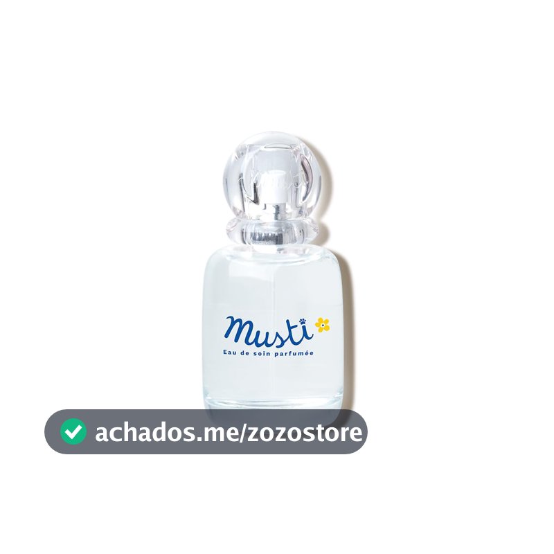 Musti Perfume Suave Mustela Bebê, Perfume Infantil, 97% de ingredientes de origem natural, 50ml, Mustela Bebê, 50 Ml