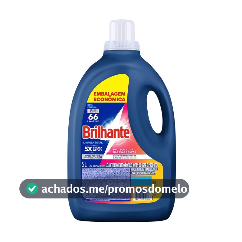 Sabão Liquido Brilhante 5L