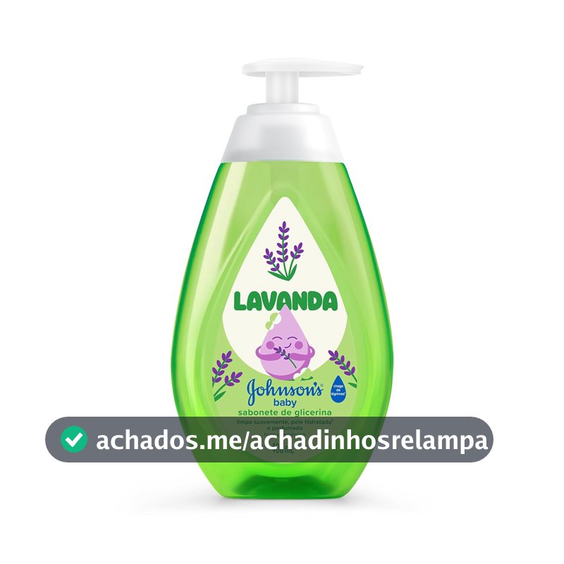 Sabonete Líquido Johnson's Baby, Lavanda, 400ml