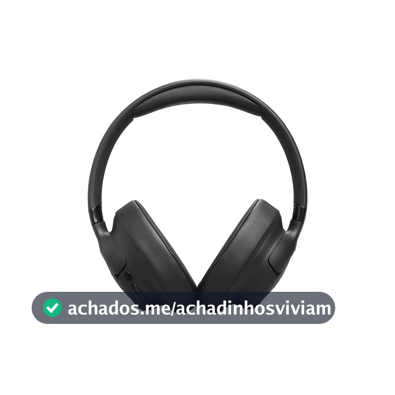 JBL Tune 780NC Fone Bluetooth Over-Ear com Cancelamento de Ruído, Preto