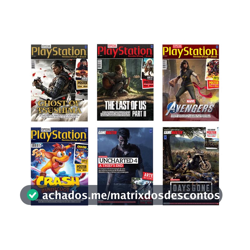 Coleção Playstation Top Pôsteres