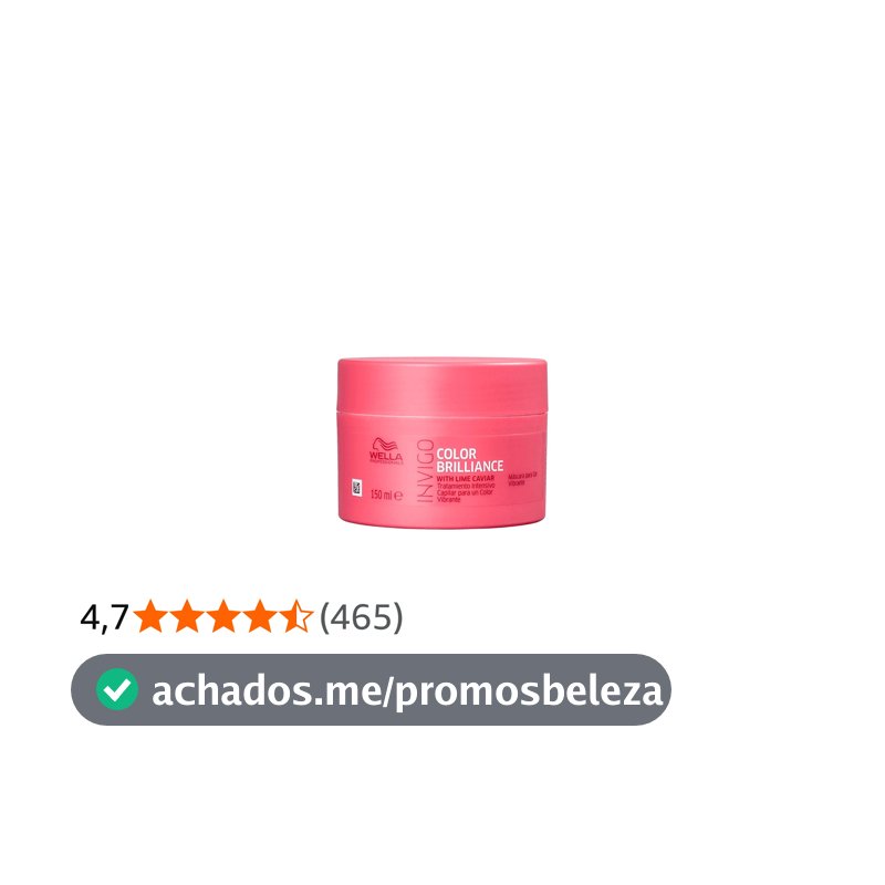 Wella Invigo Color Brilliance - Máscara 150ml Blz