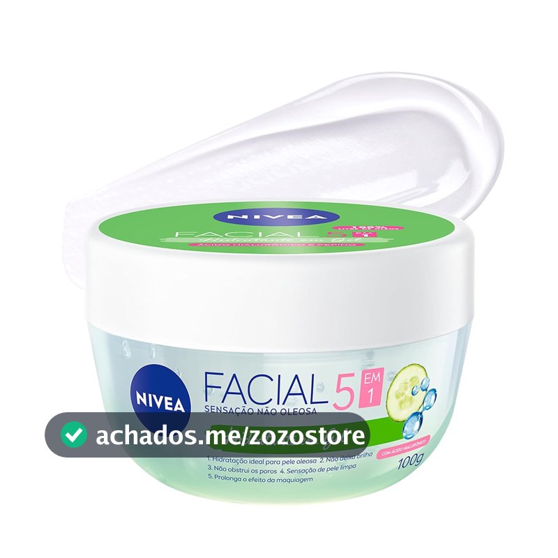 Hidratante Facial em Gel NIVEA, 7 em 1, 100g