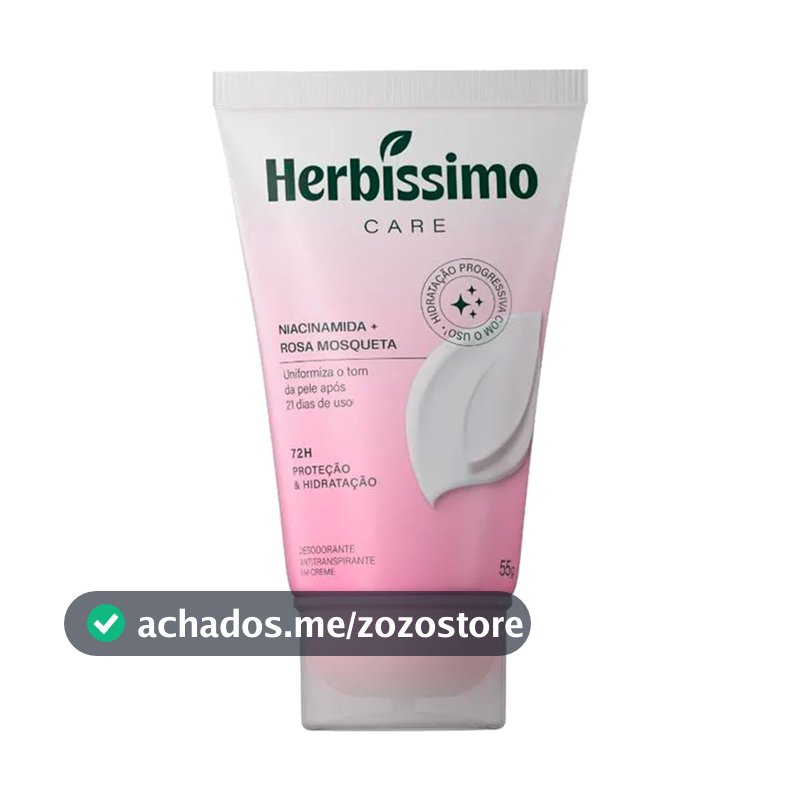Desodorante Em Creme Antitranspirante Herbíssimo Sensitive