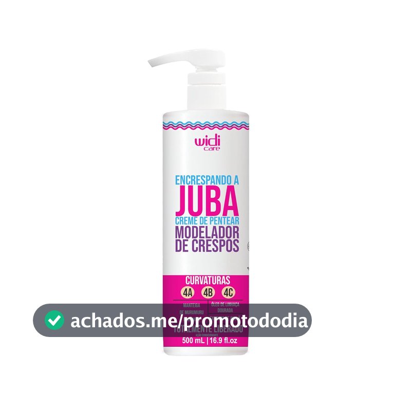 Widicare Encrespando A Juba Creme De Pentear - Widi Care Widi Care Branco Médio