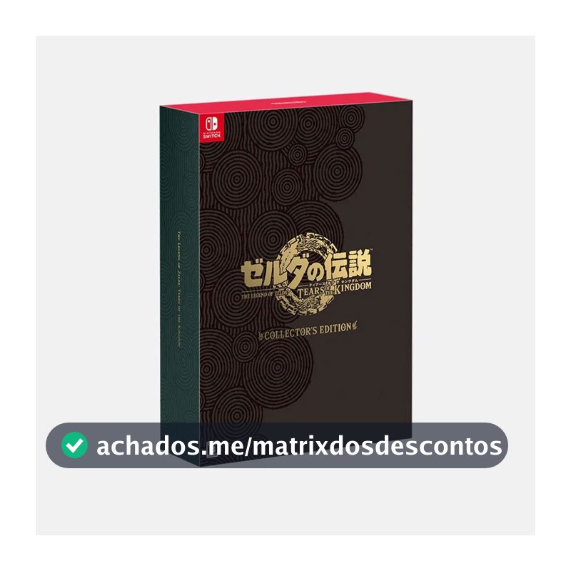 The Legend of Zelda: Tears of the Kingdom Collector's Deluxe Edition - Nintendo Switch
