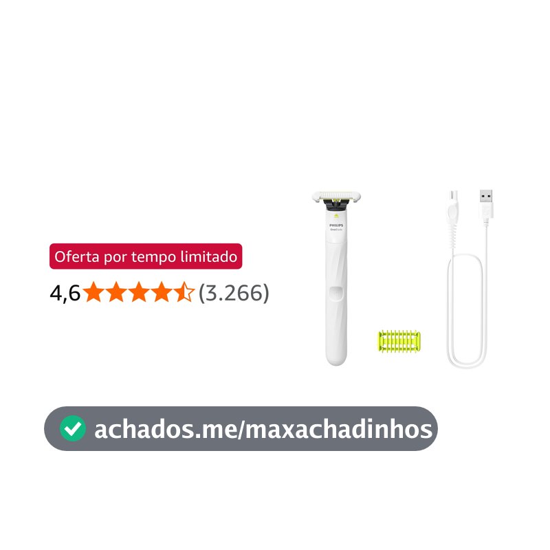 Philips OneBlade Intimate Aparador de Pelos Íntimos para Mulheres