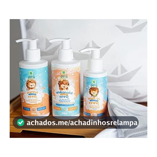 Kit Shampoo + Condicionador + Leave In Creme Pentear Vegano