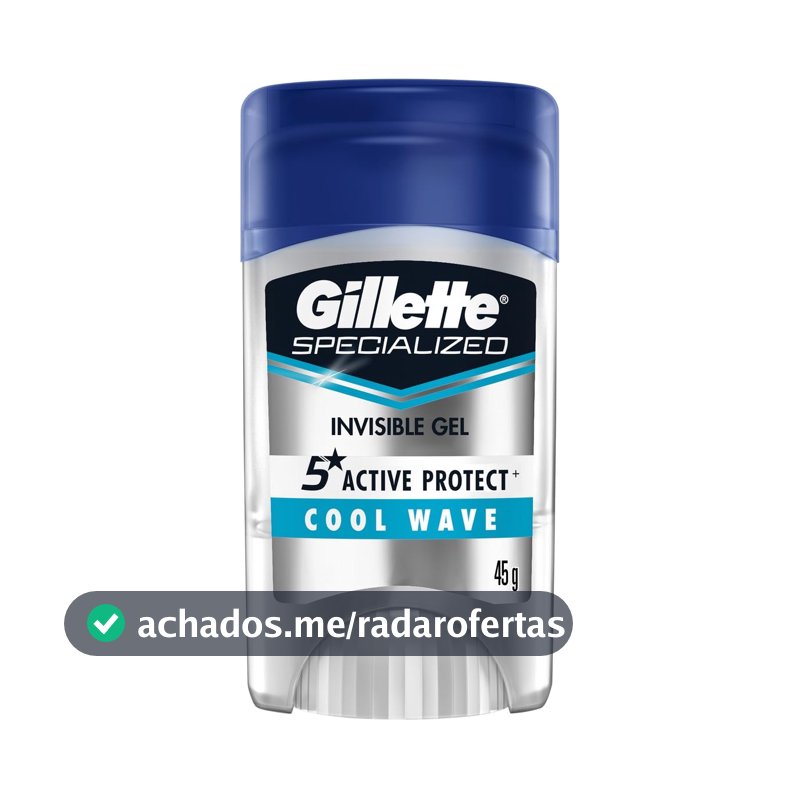 Gillette Desodorante Antitranspirante em Gel Cool Wave 45 g