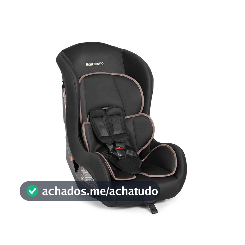 Cadeira Para Auto Maximus até 25 Kg Preto Galzerano