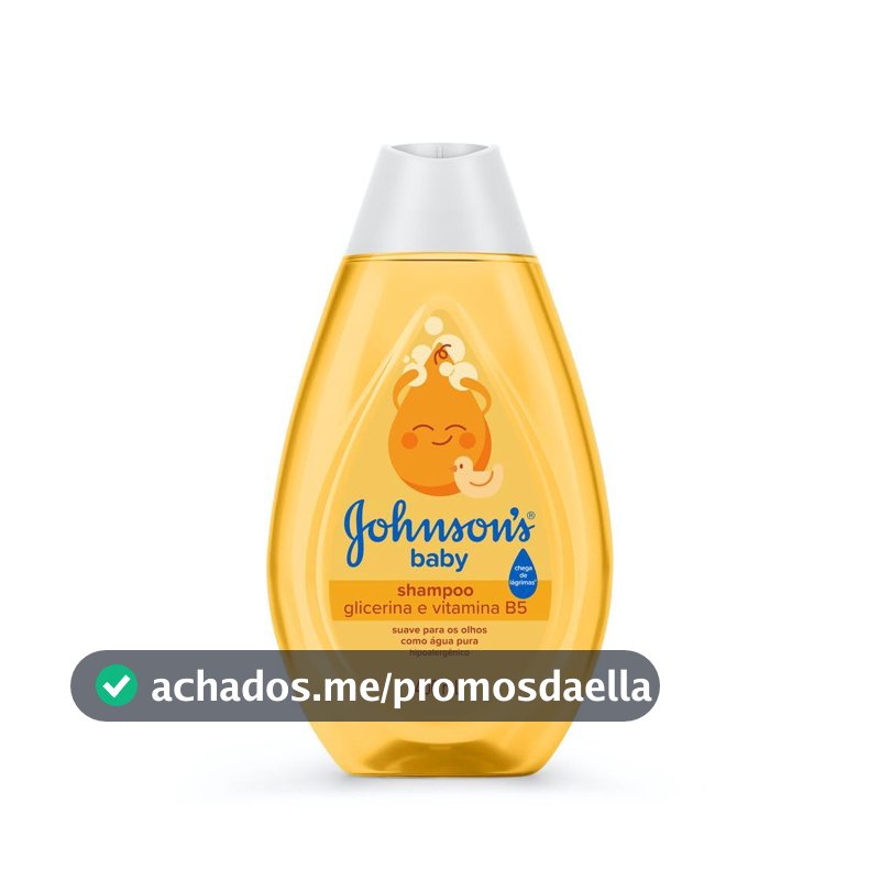 Shampoo de Glicerina Johnson's Baby, 400ml