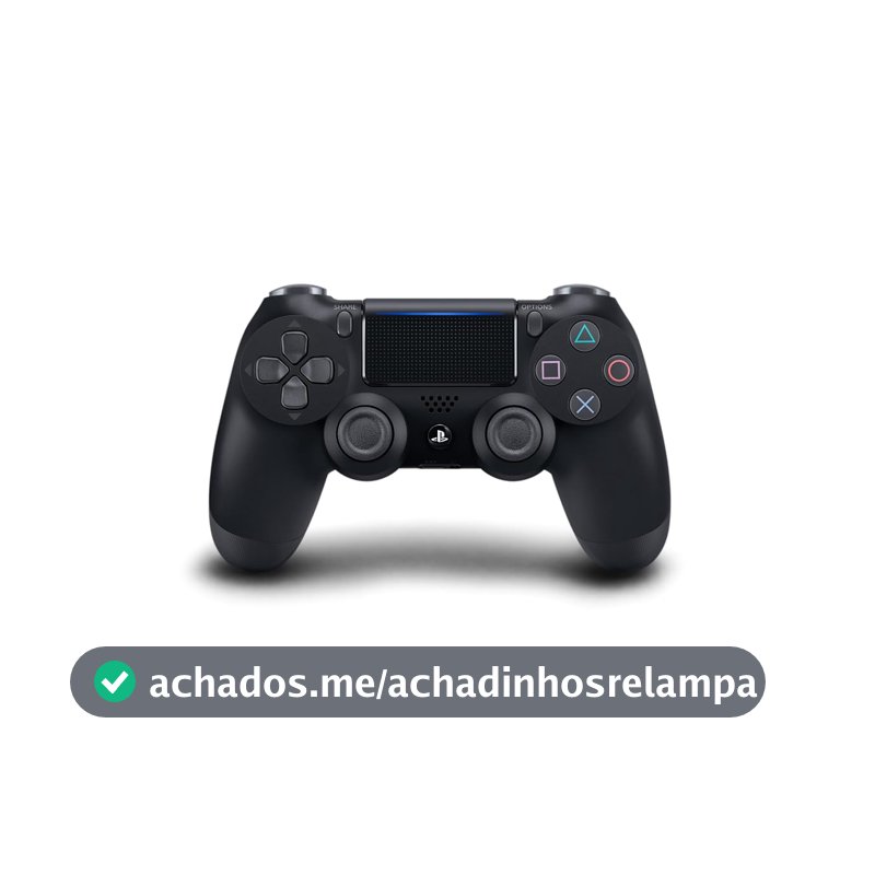 Controle sem fio PlayStation Dualshock 4™ - Preto