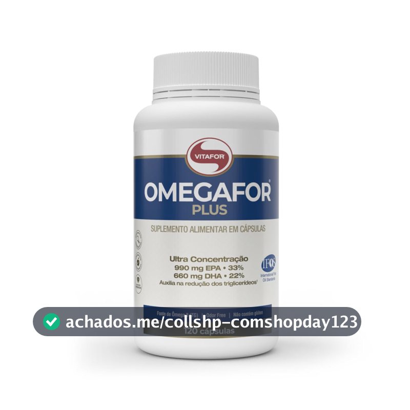 Vitafor - Omegafor Plus- 120 Cápsulas