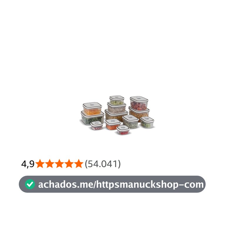 Electrolux, Pote Hermetico, 12 unidades, A23122901, cinza