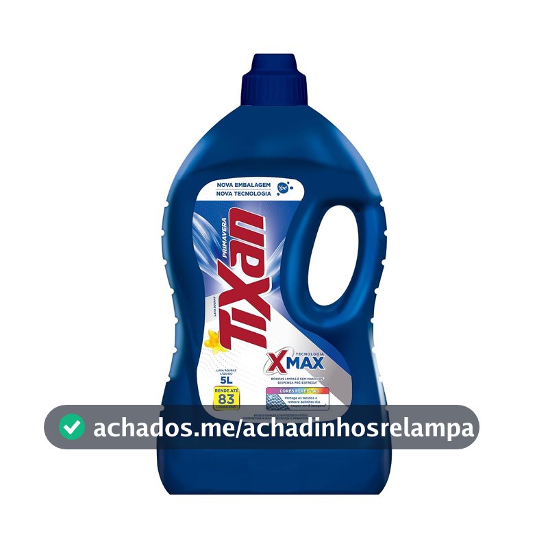 Tixan Ypê Lava Roupas Líquido Primavera 5L