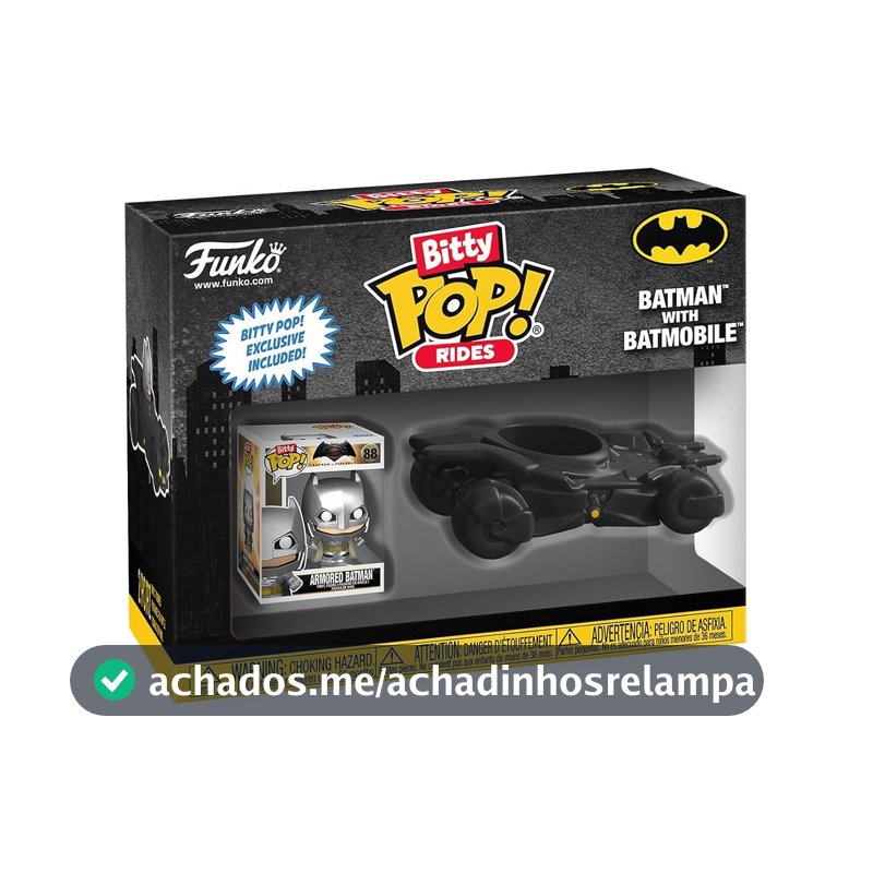 Funko Bitty POP! Ride: DC - Batman com Batmóvel