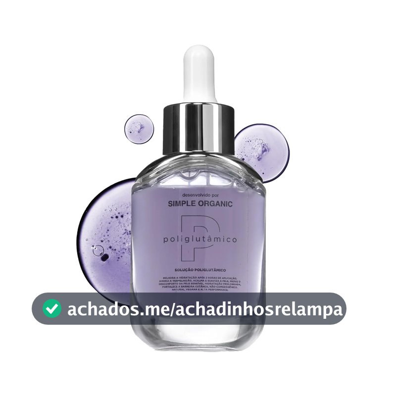 Solução para Peles Sensíveis Poliglutâmico Simple Organic