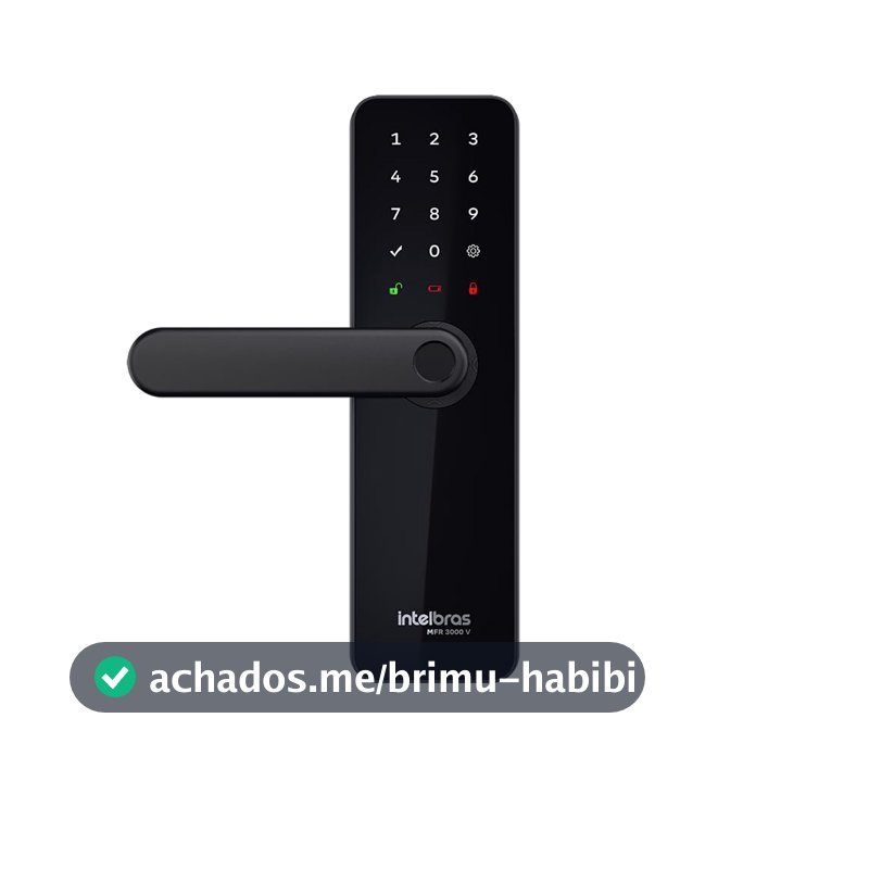 Fechadura Inteligente de Embutir MFR 3000 V Intelbras