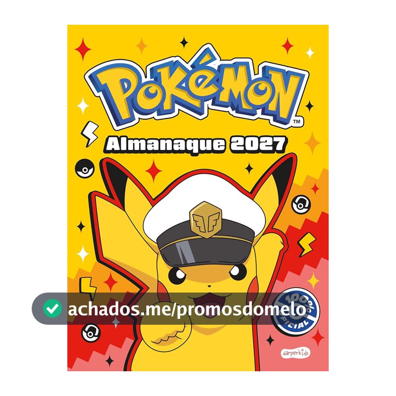 Almanaque Pokémon 2027 – Acompanhe as aventuras de Pokémon: Horizontes com várias atividades e desenhos para colorir