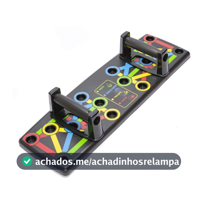 Prancha para Flexão de Braço, Preto - LiveUp