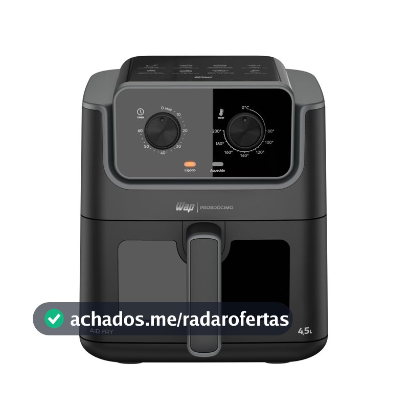 WAP Air Fryer Prosdócimo AF01 4,5L 127V