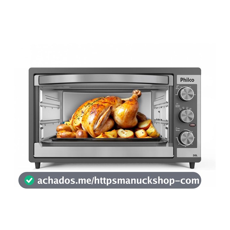 Forno Elétrico Philco 50L Dupla Resistência PFE52P 220V