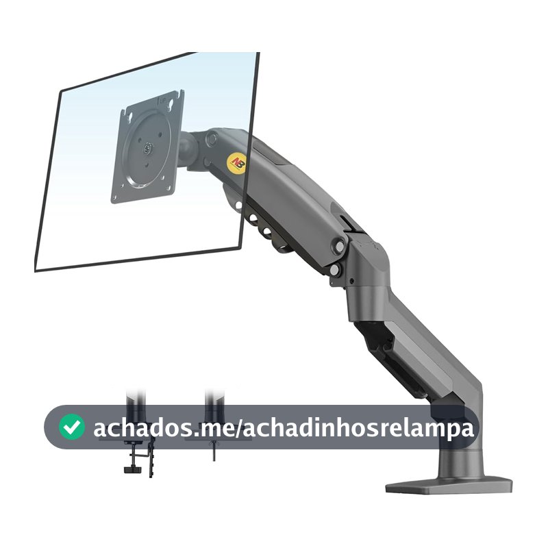 Suporte North Bayou Nb F80 De Mesa Para Tv Monitor De 17 Até 30 Preto
